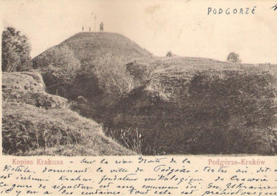 Kopiec Krakusa, 1903. Z archiwum Wiesławy Karczewskiej.