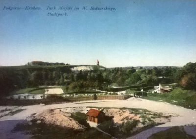 Park Bednarskiego, 1905. Z archiwum Wiesławy Karczewskiej.