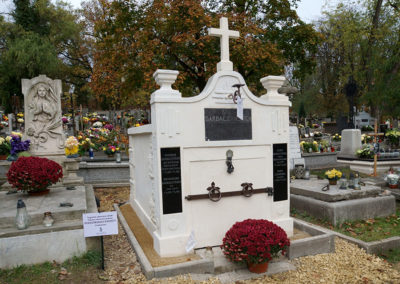 Grobowiec Garbaczyńskich, po renowacji, rok 2019.