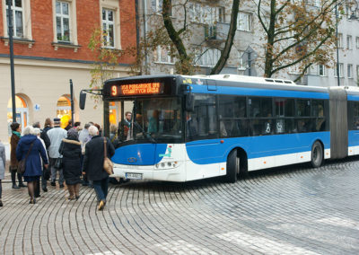 Specjalny autobus na inaugurację PDOD, 2017.