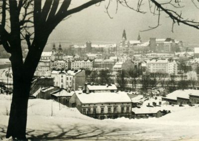 Widok z okolic Kopca Krakusa.