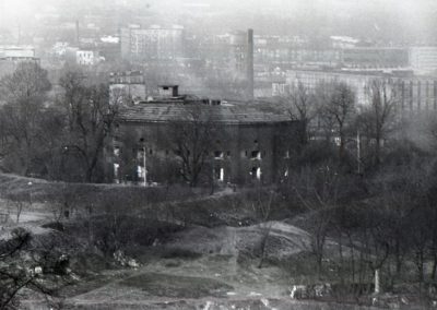 Wiosna 1991, widok z kopca Krakusa. Z archiwum AJC.