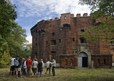 Zwiedzanie Fortu św. Benedykta, 2012.