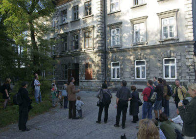 Spacer "Od stacji Podgórze do dworca Kraków-Płaszów, 2011.