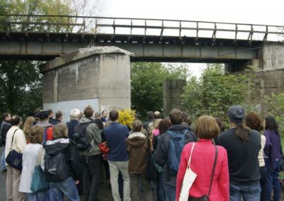 Spacer "Po żelaznych szlakach wędrując czyli o przeszłości i teraźniejszości kolei w starym Podgórzu, 2010.