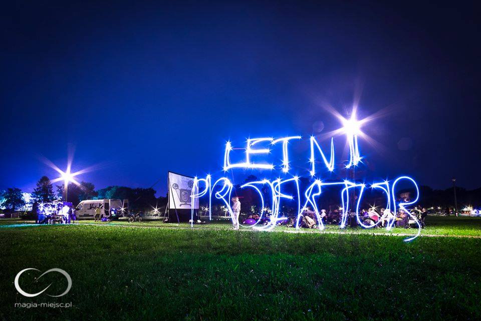 Kolejny pokaz Letniego Projektora w Podgórzu