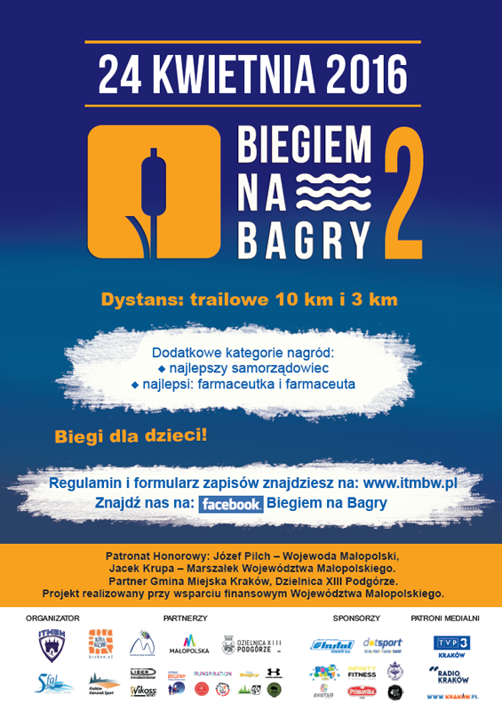 „Biegiem na Bagry 2” już 24 kwietnia!