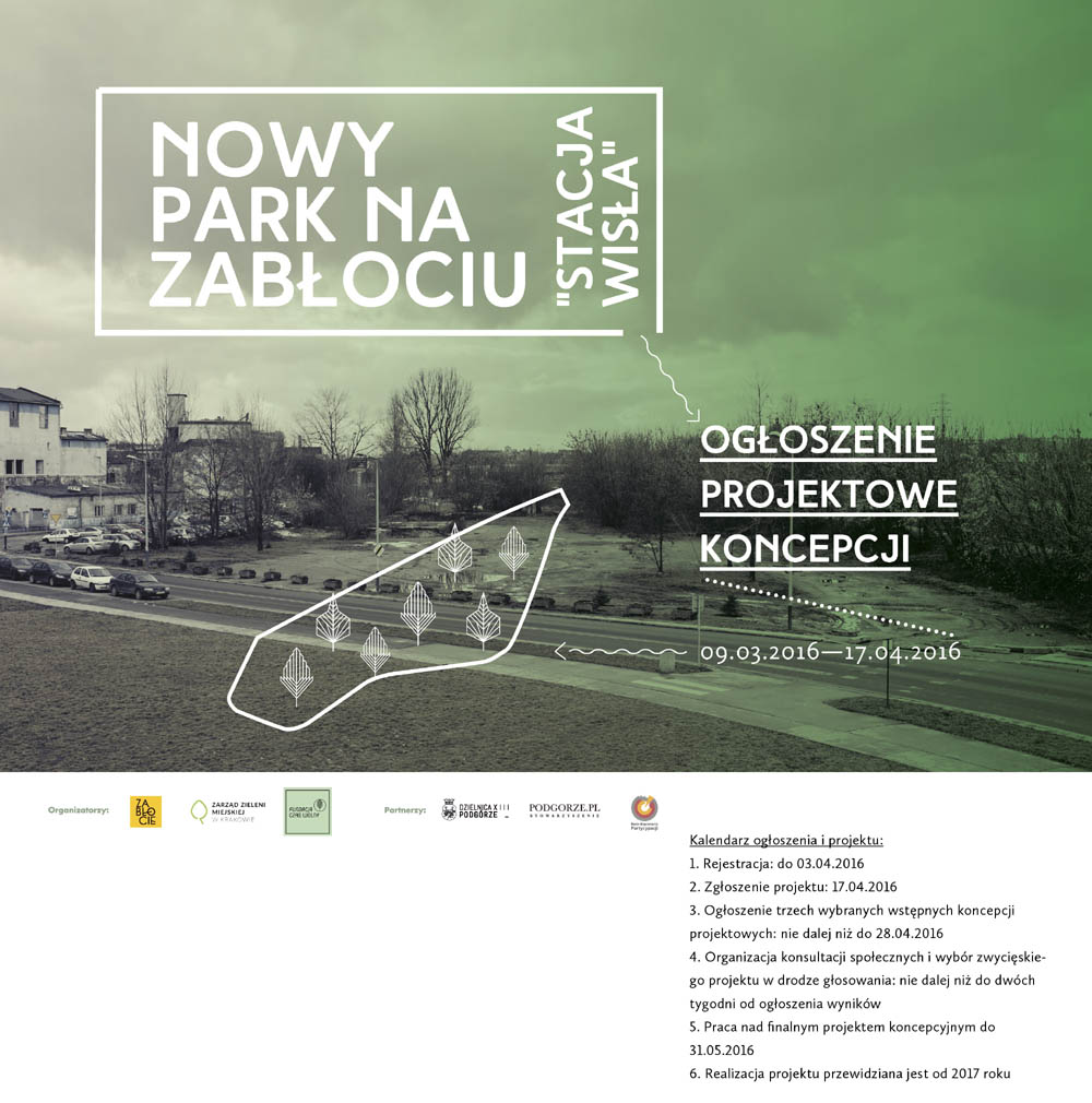 Park Zabłocki czeka na projekty!