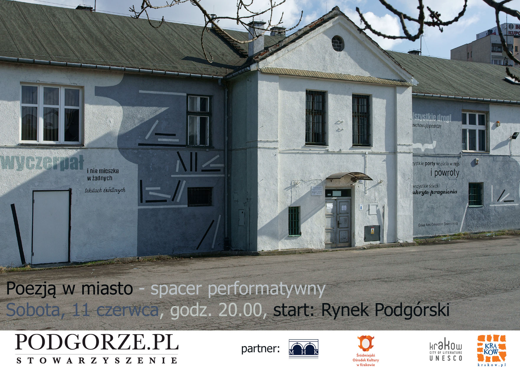 „Poezją w miasto!” – podgórski spacer performatywny