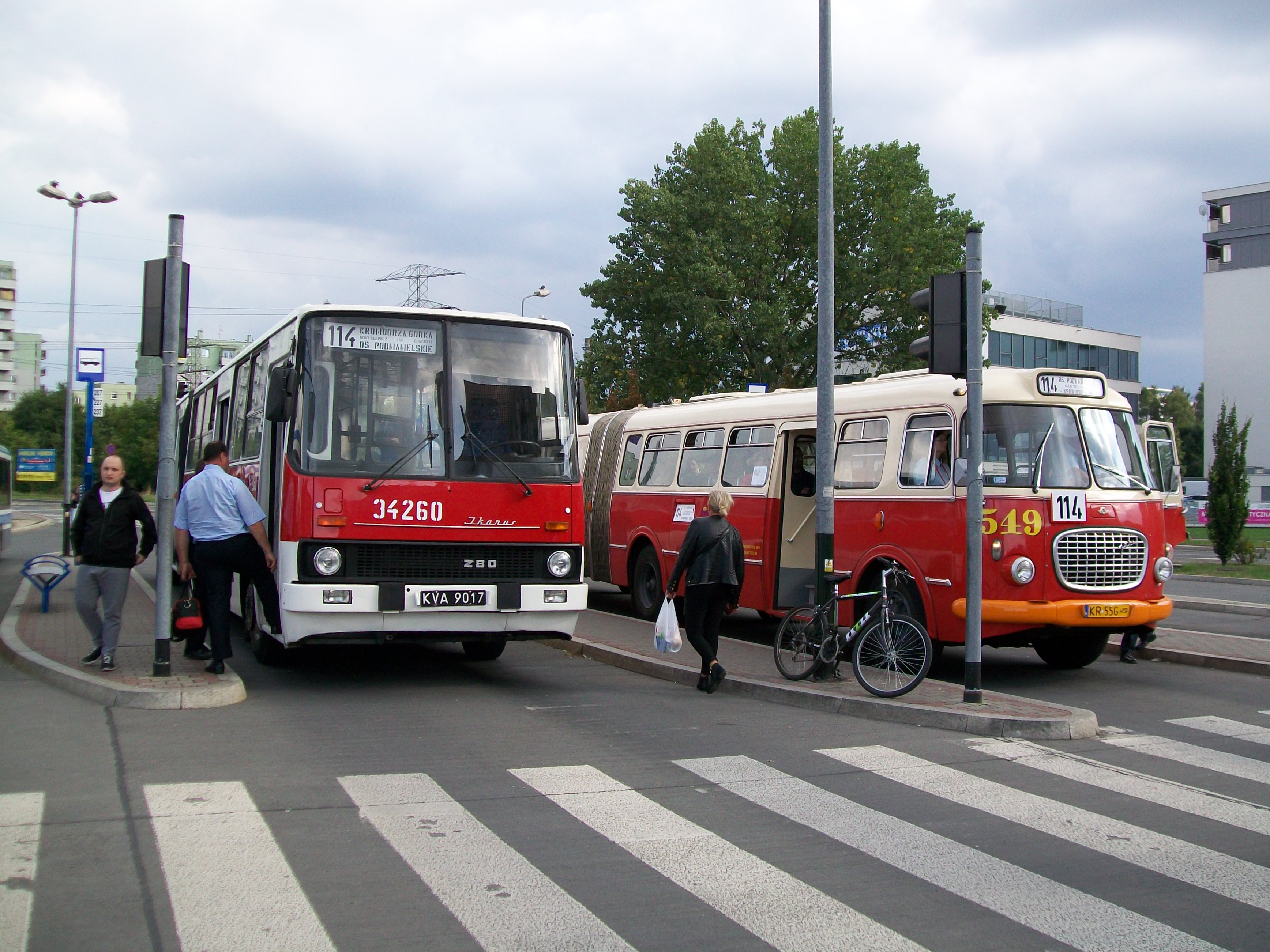 Zabytkowe autobusy na KLM