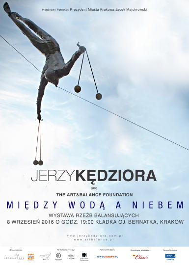 Między wodą a niebem na kładce o. Bernatka