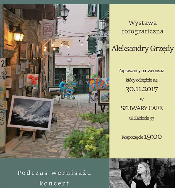 Cafe Szuwary zaprasza na wystawę „Poczytaj mi, miasto”