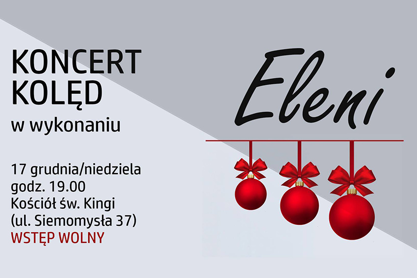 Koncert kolęd w wykonaniu Eleni