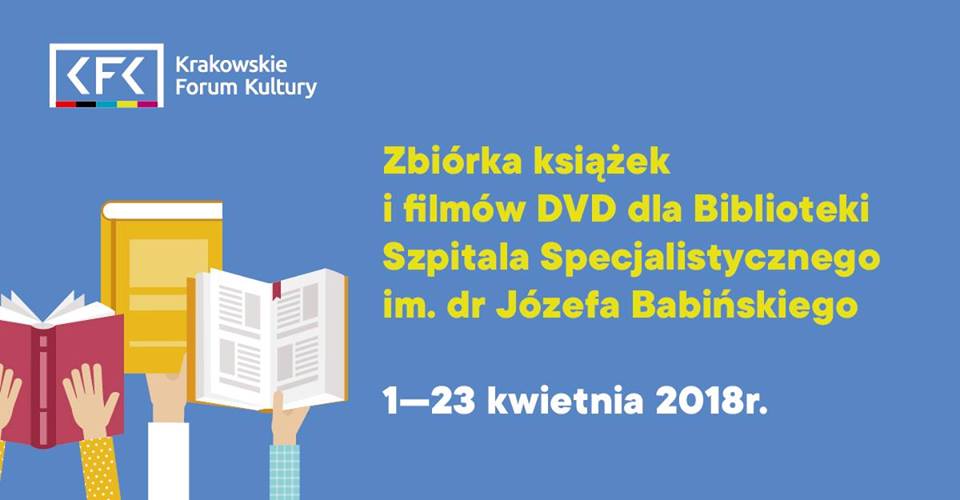 Zbiórka dla biblioteki Szpitala Babińskiego