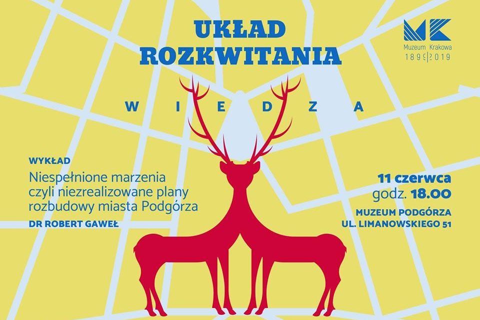 „Układ rozkwitania” o architekturze Podgórza