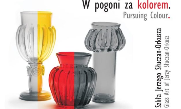 „W pogoni za kolorem. Szkła Jerzego Słuczan-Orkusza” – wystawa w Galerii Lipowa 3