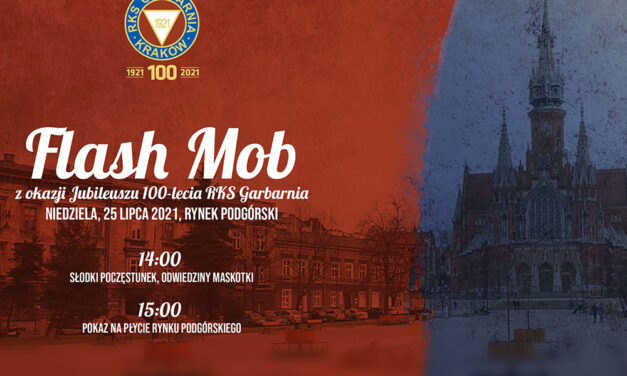 Flash mob z okazji 100-lecia RKS Garbarnii