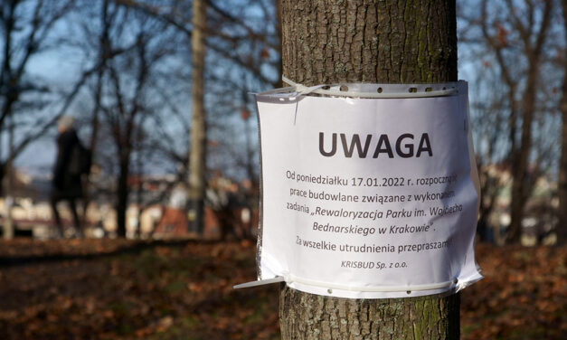 Rusza remont parku Bednarskiego