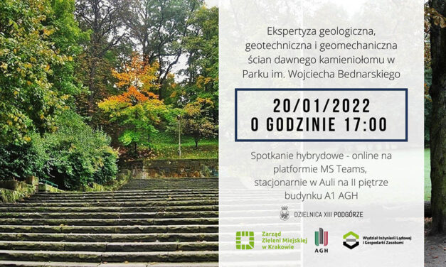 Zabezpieczenie ścian kamieniołomu w Parku im. Wojciecha Bednarskiego – spotkanie z ekspertami