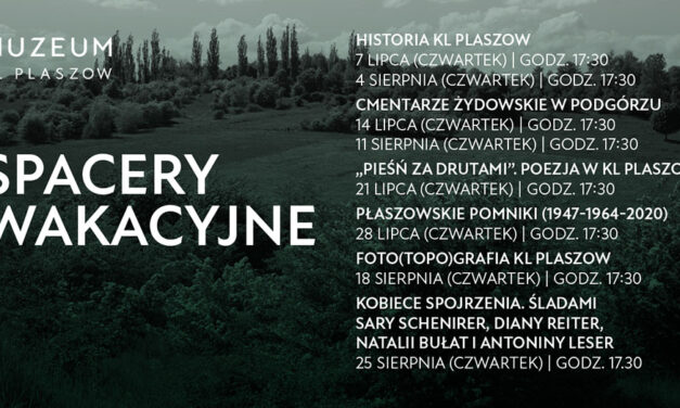 Tematyczne spacery po KL Plaszow
