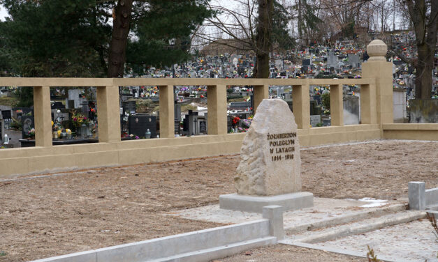 Renowacja cmentarza wojennego nr 386