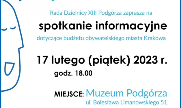 Budżet Obywatelski – spotkania informacyjne