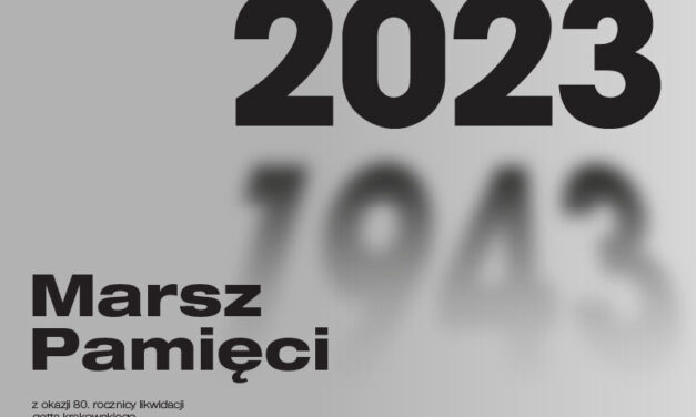 80. rocznica likwidacji getta