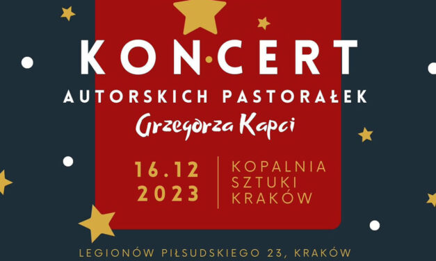 Ballada o Świętym Mikołaju – koncert autorskich pastorałem Grzegorza Kapci