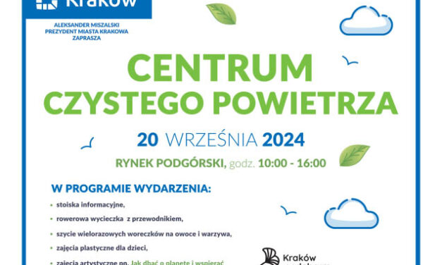 Centrum Czystego Powietrza zaprasza na Rynek Podgórski