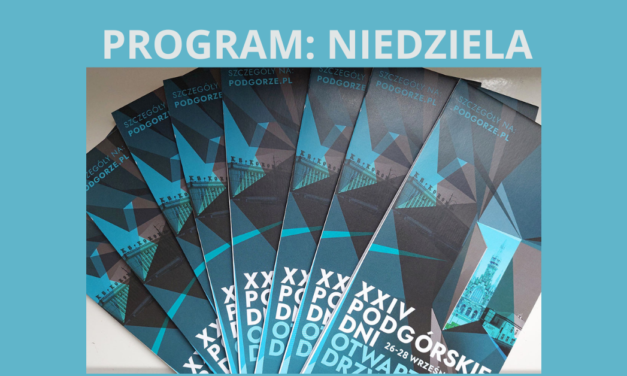 PDOD: NIEDZIELA, 28 WRZEŚNIA – SPACERY