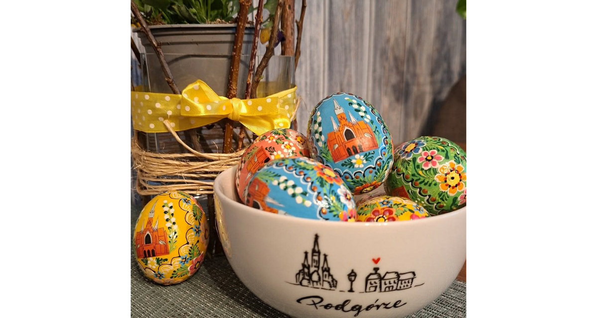 Podgórskie ręcznie malowane jajka