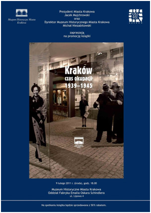 „Kraków – czas okupacji 1939-1945” – promocja książki