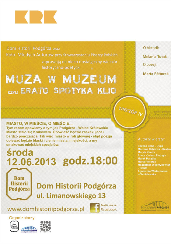 IV Wieczór z Muzą w Muzeum