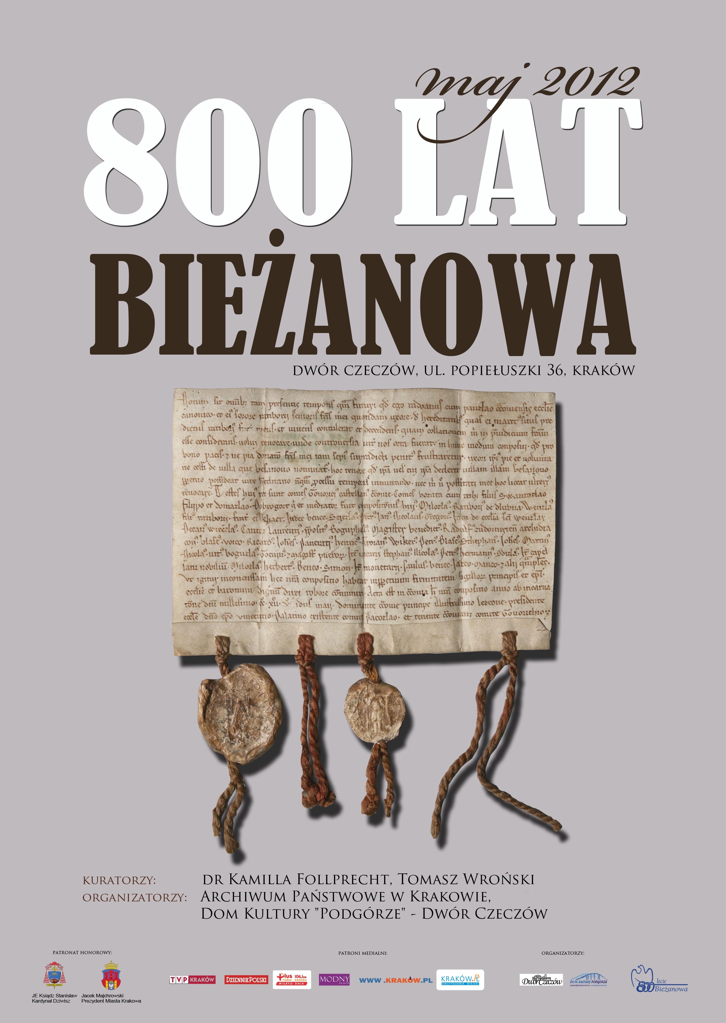 URODZINOWA WYSTAWA – 800 LAT BIEŻANOWA