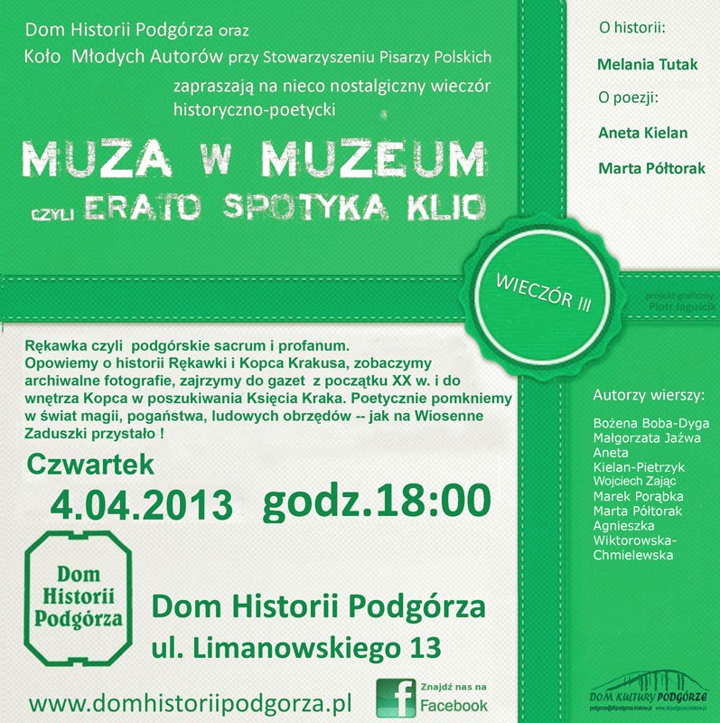 Muza w Muzeum – wieczór III